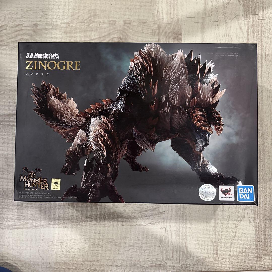 

[USED] Bandai S.H. MonsterArts Zinogre