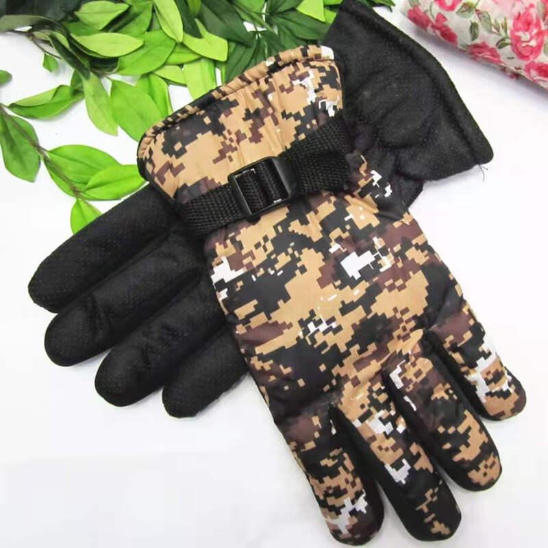 Snowpower Camouflage Warm Cycling Gloves One Size