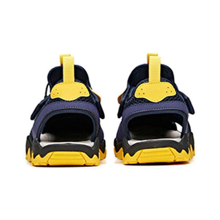 Anta Kids Mesh Breathable Sandals Kids Sandals Purple Blue Yellow A312126610A-1