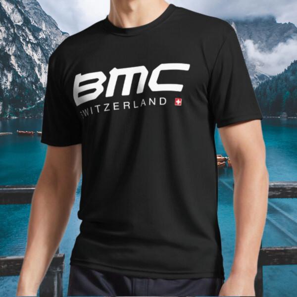 

New Shirt BMC Switzerland Bikes Bicycle Logo Active T-Shirt Funny Size S to 5XL L