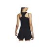 Nike Canotta da donna senza maniche girocollo con logo monocolore Dri-FIT Nera DX6488-010