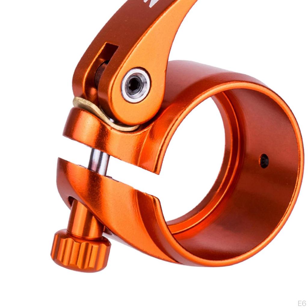 Seat Clamp 40.8MM Aluminium Alloy post Collar, Seatpost Clip Quick and Easy Adjustment of
