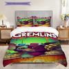 Gremlins 3D Movie Home Soft Sofa Cover Blanket Down Pillowcase Duvet Cover Without Core Bedding 1 Duvet Cover 2 Pillowcase Without Core