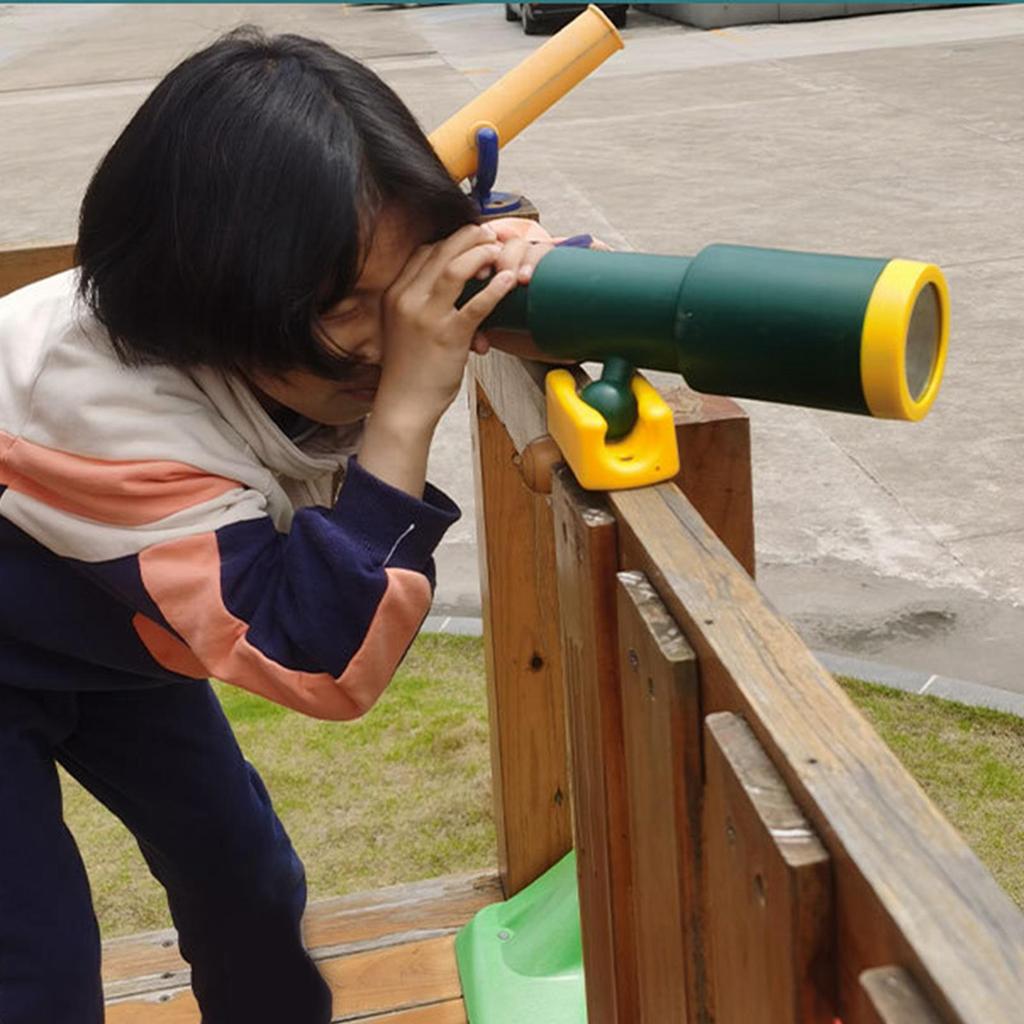 Kids Pirate Telescope, Steering Handle Bars for Playhouse Gym