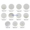 31GJ Round Drain Cover Floor Drain Strainers Mesh Sink Filter Anti-Clogging Shower Hair Catcher for Bathroom Bathtub Kitchen