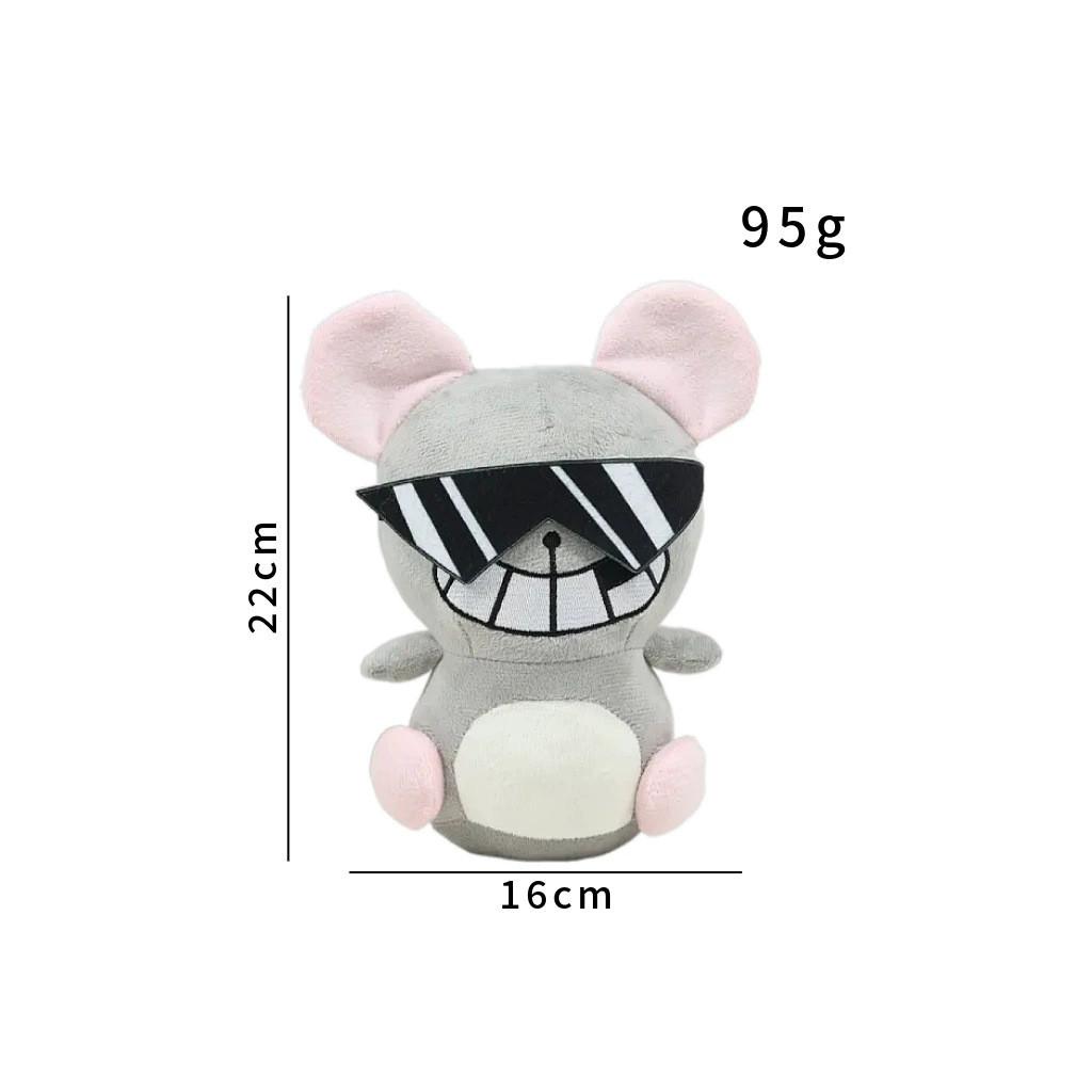 

Mewgenics Plush White Cat Ghost Toy With Pp Cotton For Collectible Decor Mouse