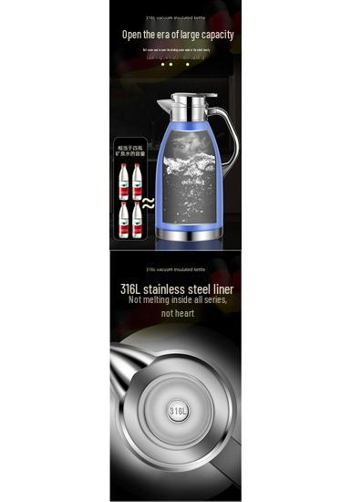 316 Stainless Steel Insulated Kettle for Home, Restaurant, or Hotel - Large Capacity Thermos