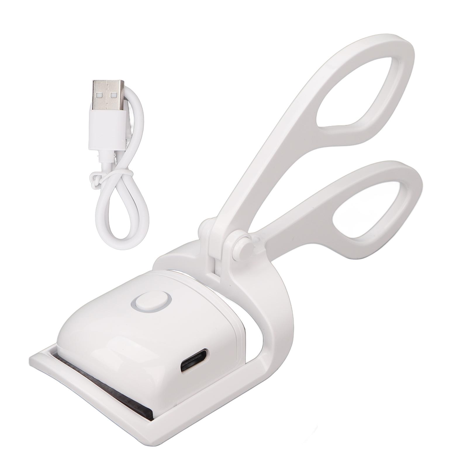 

Electric Eyelash Curler Portable USB Rechargeable Temperature Control Lasting Heated Eyelash Curler