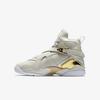 Air Jordan 8 Retro C&C BG 'Trophy' (Unisex) Light Bone / Metallic Gold-white Vintage Basketball Shoes 833378 030