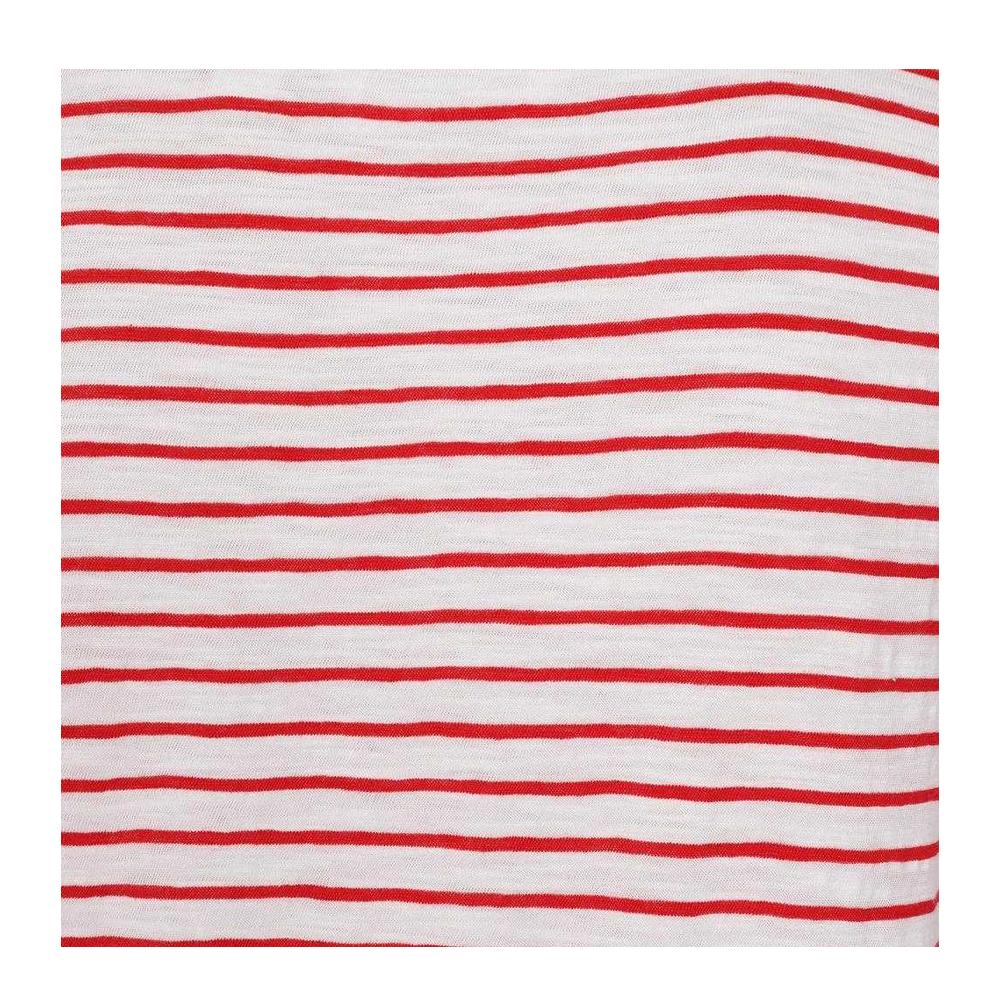 Lazy Jacks Womens/Ladies Striped Roll Sleeve T-Shirt