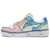 New LiNing Tianji Slip Resistant Cushioning Abrasion Resistant Low Top Skateboard Shoes Women's White Blue Pink AGCS200-2