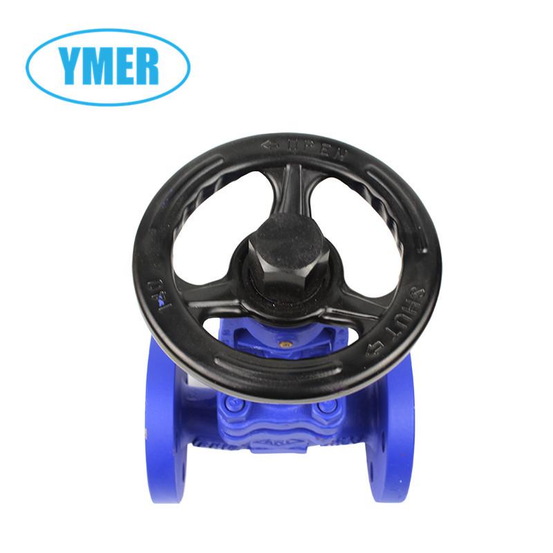 YMER Cast Steel Globe Valve, Flanged Steam Control, German Standard Bellows Stop Valve WJ41H-16C