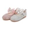 Frühling und Herbst Neue Kinder Einzelnen Schuhe Weichen Boden Strass Mädchen Performance Schuhe