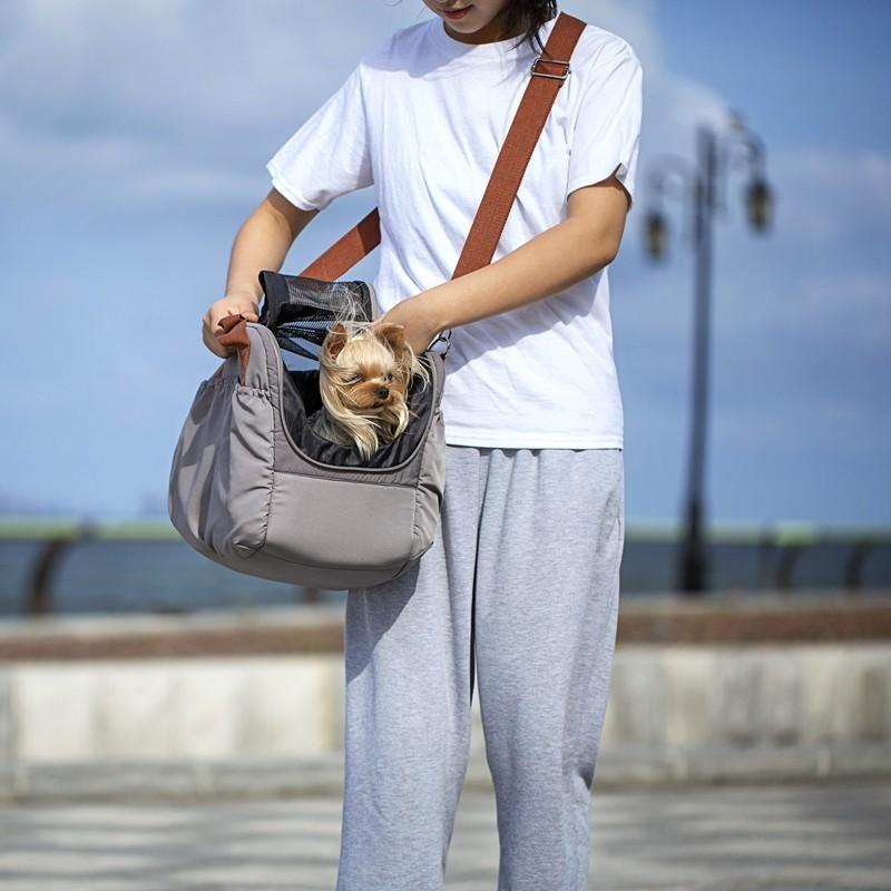 Portable Pet Dog Carrier Cat Travel Bag with Cover for Small Dogs Cats Puppies Soft-Sides Dog Car Seat Safe Bed Dog Handbag