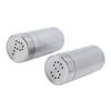 2 Pcs 304 Stainless Steel Seasoning Bottles Table Household Pepper Salt Shaker Barbecue Sprinkles Seasoning Jar Kitchen