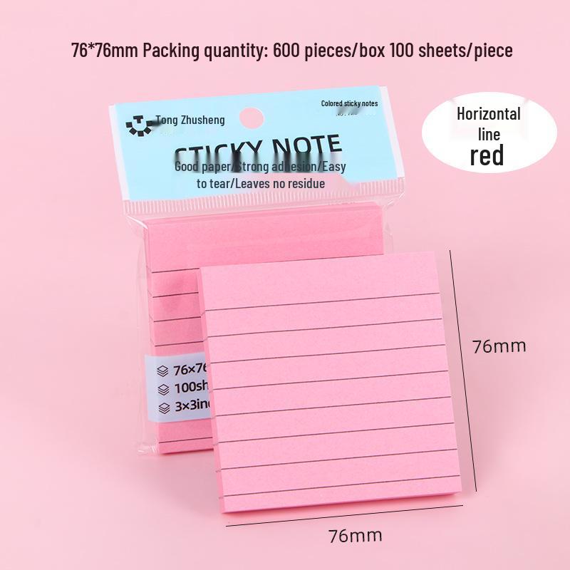 Farbige Haftnotizen, 100 Blatt, Schüler Schreibwaren