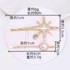 Women'S Alloy Inlaid Imitation Pearl Duck Clip Women'S Bangs Broken Hair Edge Clip Hairpin Set Hairpin Hair Accessories