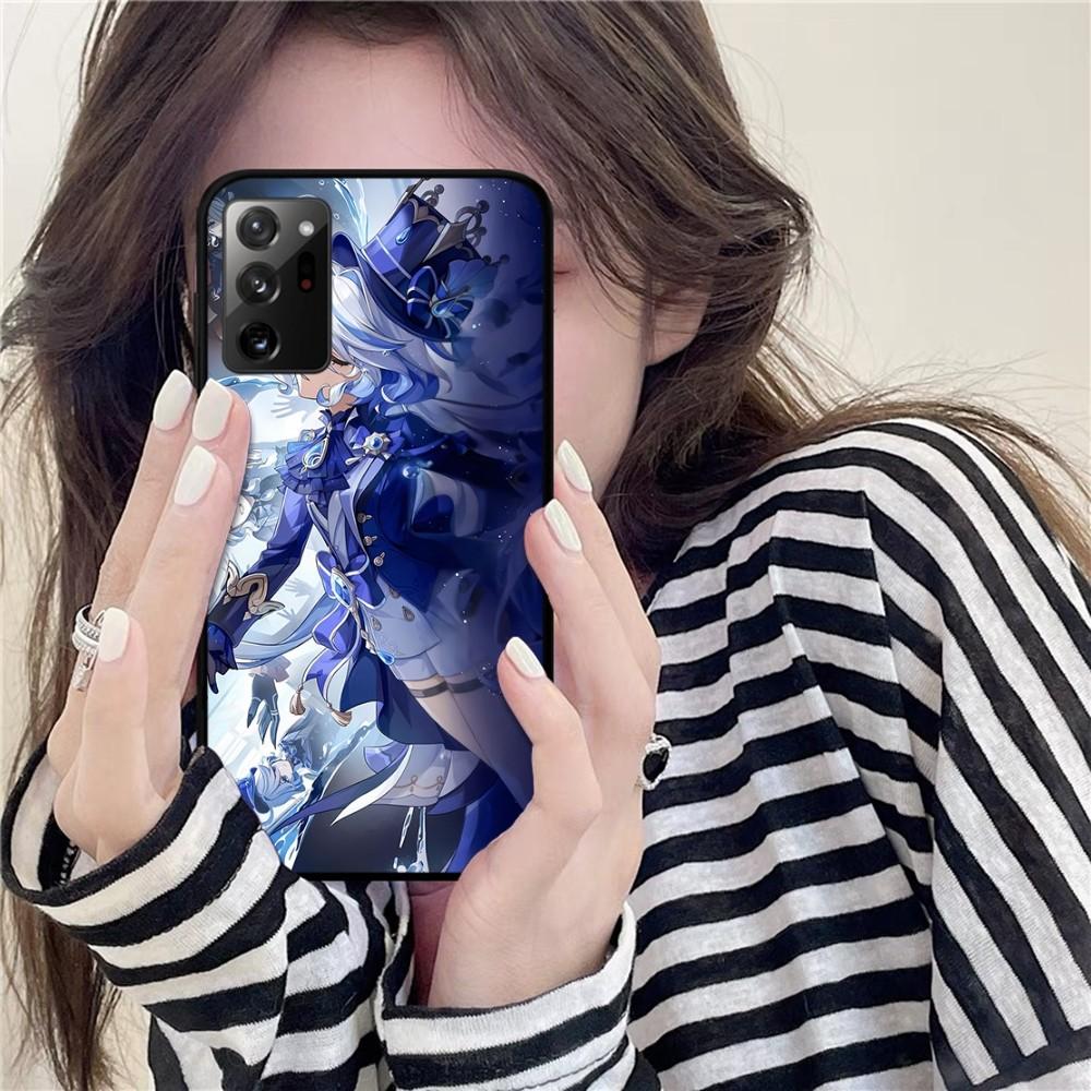 Genshin Impact Furina Phone Case For Samsung Note 8 9 10 20 Pro Plus Lite M 10 11 20 30 21 31 51 A 21 22 42 02 03