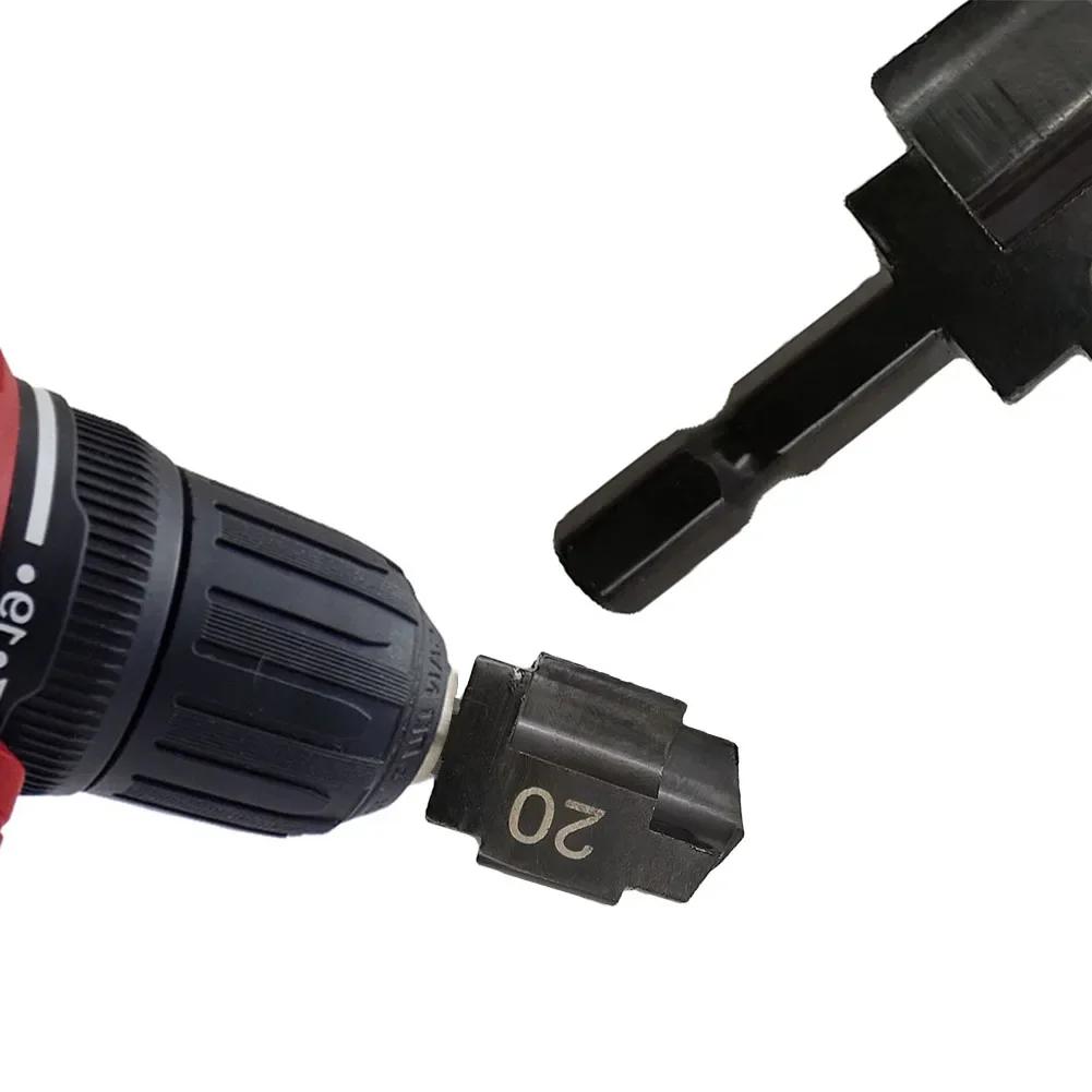 3pcs PPR Drill Bit Water Pipe Expansion Drill Punch Plumber Hexagon Shank PPR 61x6.35x22mm #20 #25 #32 Electric Drill