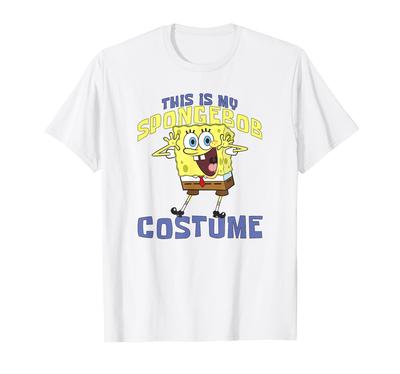 Camiseta Fantasia de Halloween do Bob Esponja