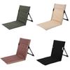 Aluminum Zinc Zinc Alloy Frame Folding Backrest Cushion Single Lazy Chair  Picnic Activities