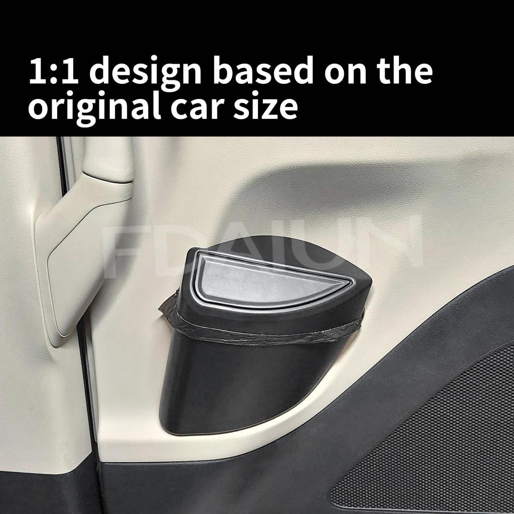 FDAIUN Car Door Trash Can Extension Box for 2nd Compatible with Toyota Alphard 40 Series and Vellfire 40 Series 2023 Easy to Car Interior Car Interior