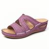 Coole Hausschuhe, Damenschuhe, Flachsohle mit Fischmaul, Lässige und modische übergroße Hausschuhe, Mehrfarbig bestickte coole Hausschuhe, Damen