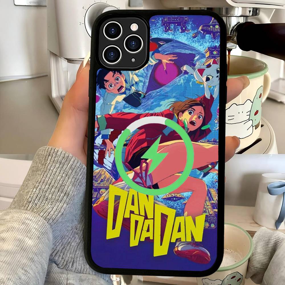 

Adventure Anime Dandadan For Magsafe Magnetic Phone Case For IPhone 17 16 Pro Max 15 Plus 14 13 12 11 Cover iPhone 17 Air