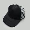 Simple Solid Plaid Camouflage Color Baseball Hats New Unisex Sunshade Color Block Breathable Casual Versatile Mesh Trucker Caps