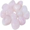 Rose Quartz Tumbled Stones Reiki Chakra Healing Decorative Pebbles, Vase Fillers Tumble Stone for Jewellery Gift Item 13 Pieces Set
