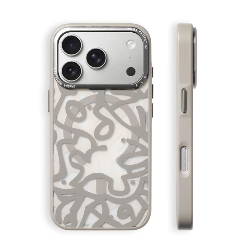 

Original Graffiti For Magsafe Matte Case For iPhone 17 17Pro 17 Pro Max Funda Wireless Charging Hard Magnetic Back Cover For iPhone 17Pro Max