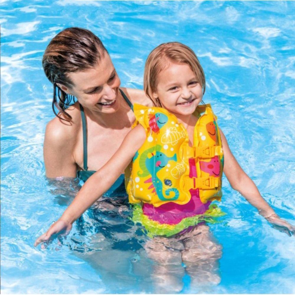 Not Falling Off Baby Swimming Jackets Anti Rollover Swimming Vest Child Buoyancy Vest  Water Play