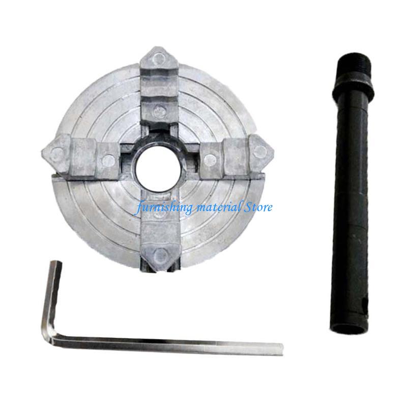 Y5GD 4-szczękowy tokarski uchwyt, Tokarski uchwyt centeringowy o wysokiej dokładności, Tokarski uchwyt ze stopu cynku z drążkiem łączącym