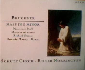 

CD BRUCKNER, SCHUTZ; NORRINGTON - Mass in E Minor Germany Classical Used