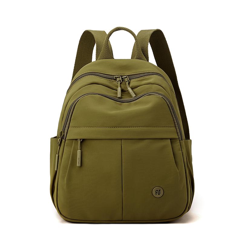 Reiserucksack mit großem Fassungsvermögen, einfarbiger Damenrucksack