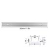Aluminum Alloy t slot Miter Track Jig Non Porous Slide Slab Fixture Woodworking Tool (300mm)