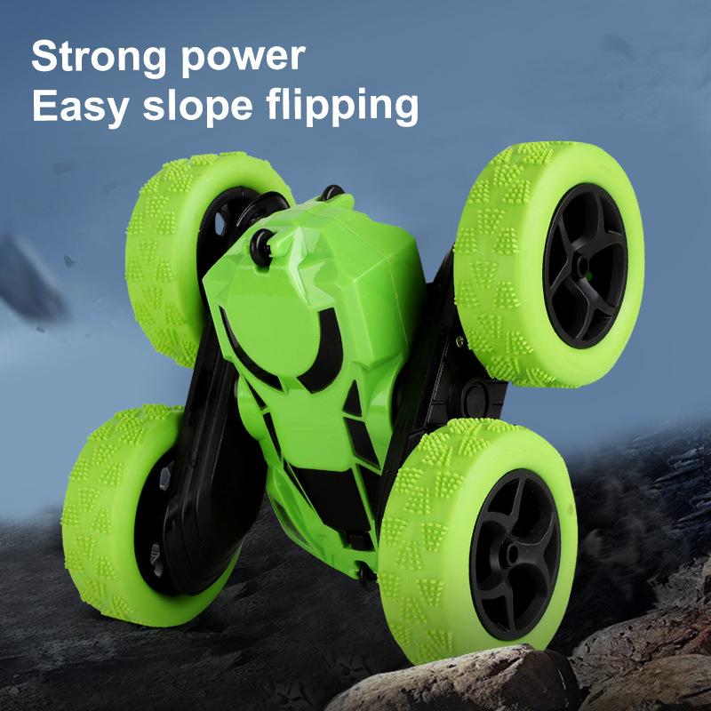 2,4G διπλής όψεως Dump Stunt Car 360° Swing Arm Remote Control Light Αναρριχητικό αυτοκίνητο Drift Toy Car