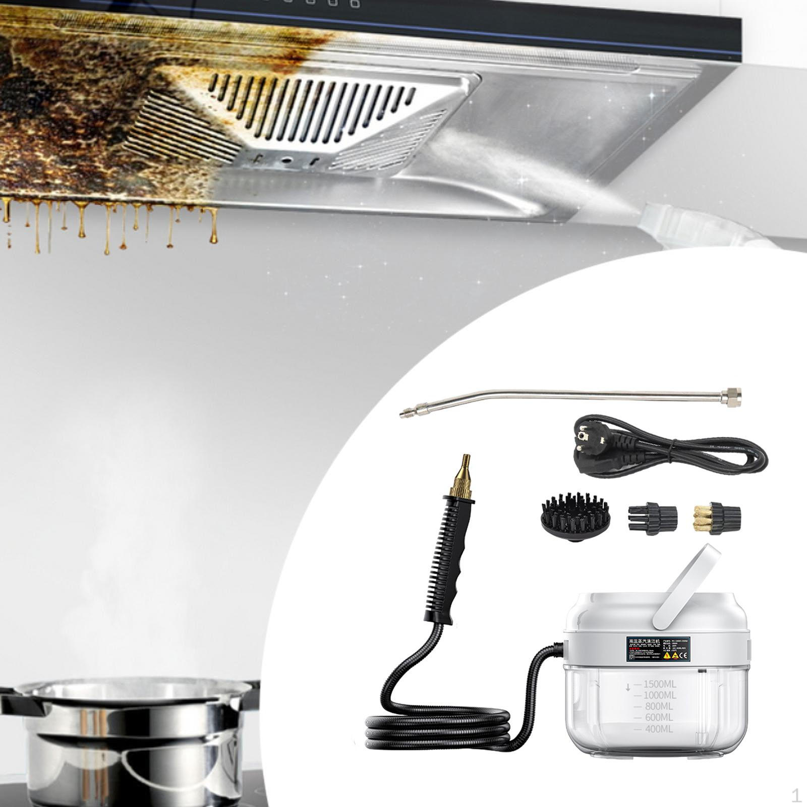 

Handheld Steam Cleaner Pressurized Corded High Temperature Steamer for Washing Table білий