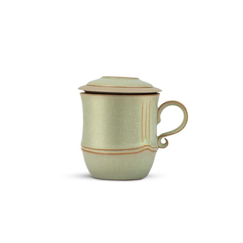 Edenus Spring Bamboo Ceramic Tea Infusion Cup