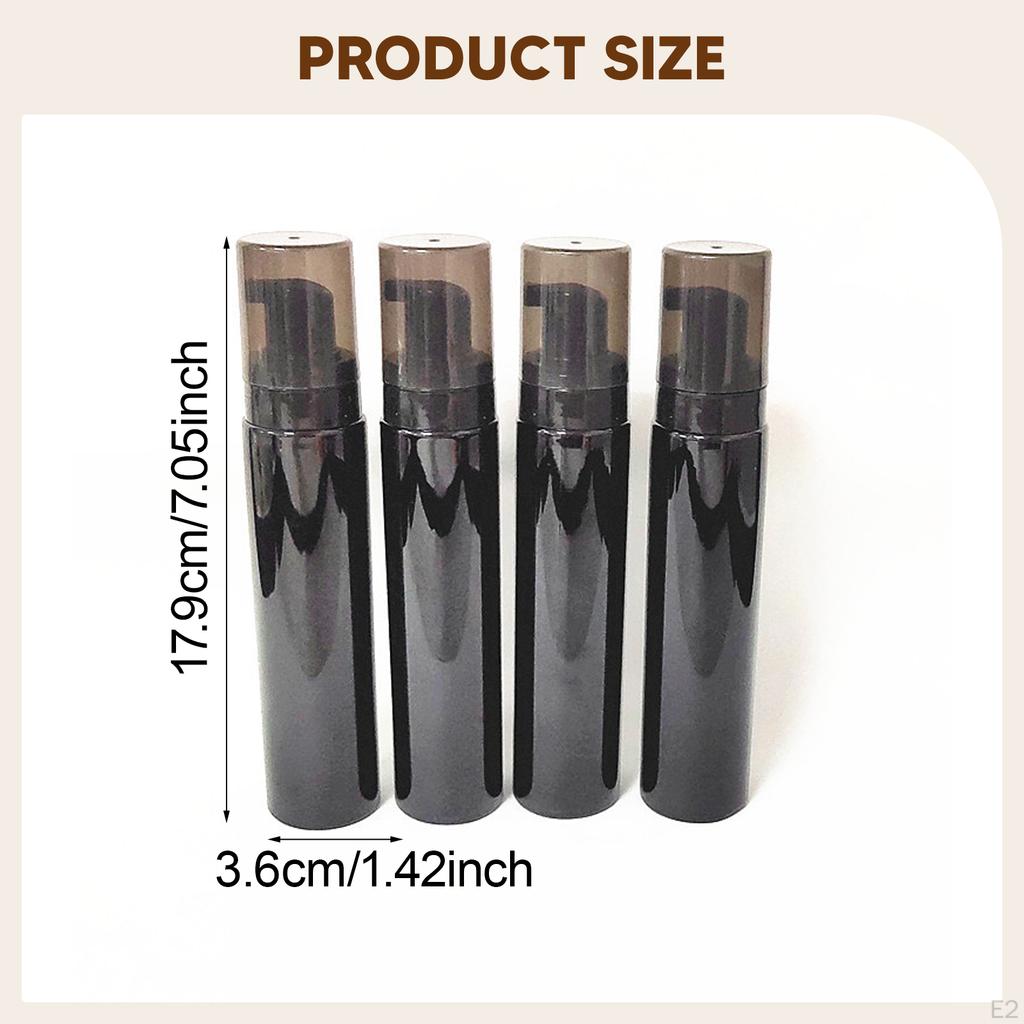 10 Pieces Foam Pump Bottles Bottle Dispenser Empty Lash Shampoo Foaming for