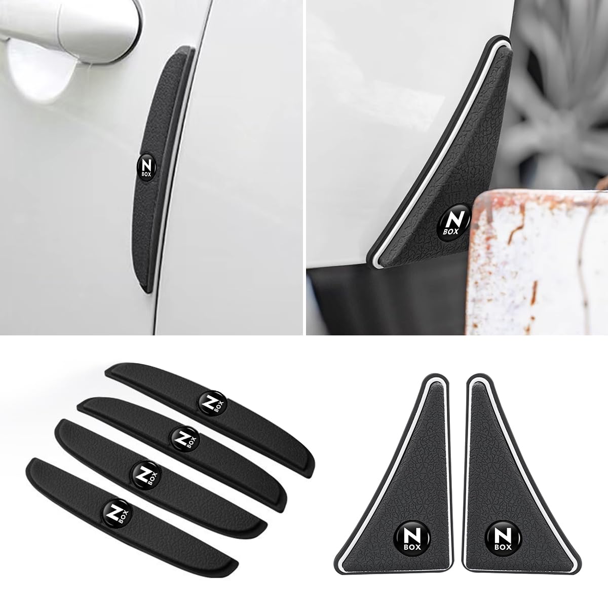 

Hong Da N-BOX Dedicated Car Door Scratch Protector, Door Guard, n Box Accessories nbox N-BOX чёрный