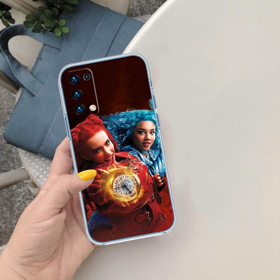 CJ33 Descendants Soft Shell Transparent Phone Case for Samsung Galaxy A04 A04S A14 A23 A34 A54 M23 M33 M52 M53