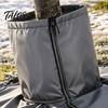 Protective Barrier for Young Trees Palm Tree Root Protector, 3-Layer Winter Freeze Cover with Ground Stakes, Insulation Trunk Wrap Shrubs Garden