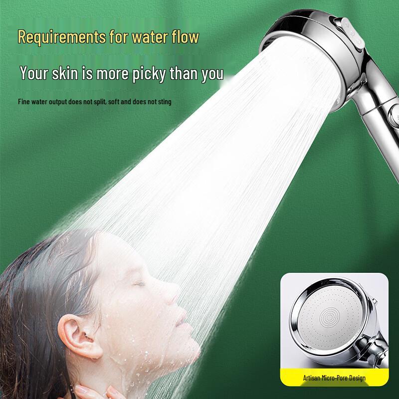 Muvi High-Pressure Handheld Shower Head
