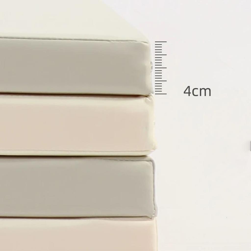 Satellite Four-Piece Gymnastics Mattress 200X100X4 Cm White And Beige