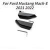 For Ford Mustang Mach-E   Accessories Car Exterior Rear Door Handle ABS Glossy Black Outside Door Handles Decorate