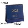 2026 Mini Prosty Kalendarz Mały Kalendarz Biurkowy Kreatywny Przenośny Kalendarz Spiralny Planer Biurkowy Ozdoba Biurowa
