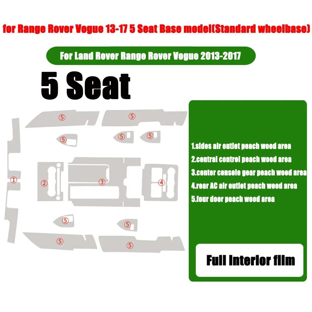For Land Rover Range Rover Vogue L405 RR Sport L494 Car Door Center Console Film Central AC Navigation Screen TPU Protector Film