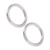5Pcs 304 Stainless Steel Round O  s Seamless Multi Purpose Welding Metal O  s for Marine Boat Equipment    s