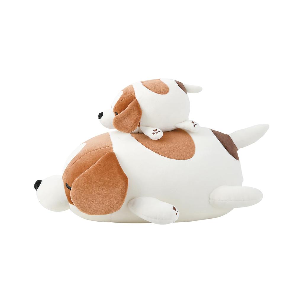 Livheart Marshmallow Animal Bolster Cushion with Kooikerhondje Dog Deco Fluffy and (Total Length Approx. 27cm), Squishy, 48928-05